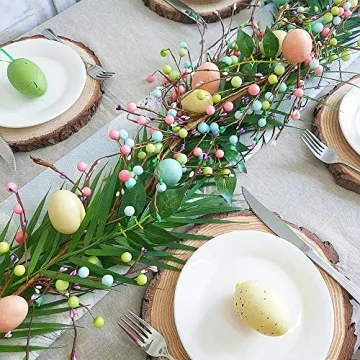 Vibrant Winlyn 6 FT Easter Garland for Spring Decor