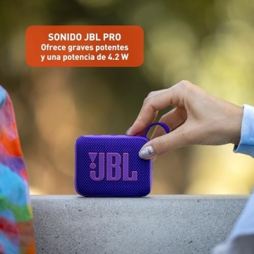 JBL Go 4 Portable Waterproof Speaker - Big Sound