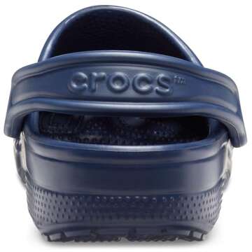 Crocs Unisex-Adult Classic Clog, Clogs for Women and Men, Navy, 9 Women/7 Men