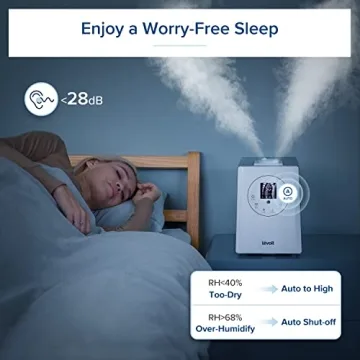 Best LEVOIT Humidifiers for Large Bedrooms and Plants