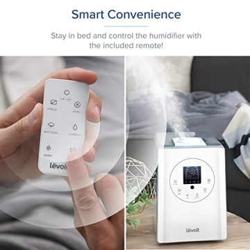 Best LEVOIT Humidifiers for Large Bedrooms and Plants