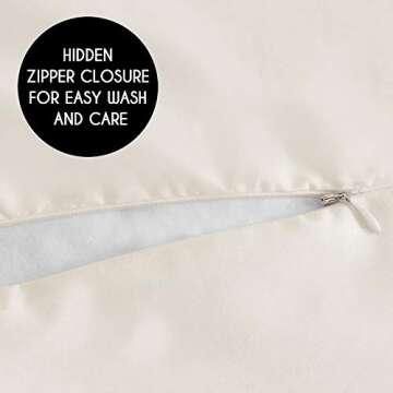 Bohemian Boho Chic Ivory Macrame Tufted Tassel 2 pc. Twin / Twin XL Size Bed Bedding Set Duvet Comforter Cover / Sham Solid Cream Textured Minimalist Off White Cotton Fringe Farmhouse Indie Dorm Teen