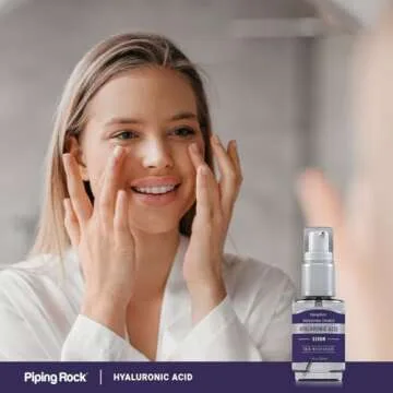 Piping Rock Hyaluronic Acid Serum for Face | 1 fl oz | Moisturizer for Skin and Body | Cruelty Free