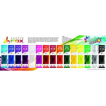 ARCTIC FOX Vegan and Cruelty-Free Semi-Permanent Hair Color Dye (4 Fl Oz, COSMIC SUNSHINE)