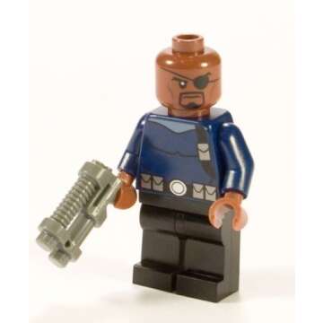 Lego Super Heroes Nick Fury Minifigure for Collectors