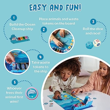 Mission Ocean - Educational Board Game for Kids 4+