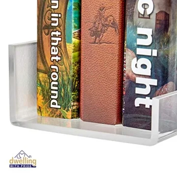 Dwelling With Pride 24 Inch Acrylic Shelf - Stylish & Durable