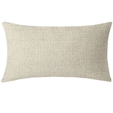 ITFRO Enjoy Holiday Outdoor Sports Forest Landscape Wildlife Animal Bears Mountains Lumbar Waist Cotton Linen Throw Pillow Case Cushion Cover Couch Sofa Decorative Rectangle 12x20 12x20 Inches (Blue)