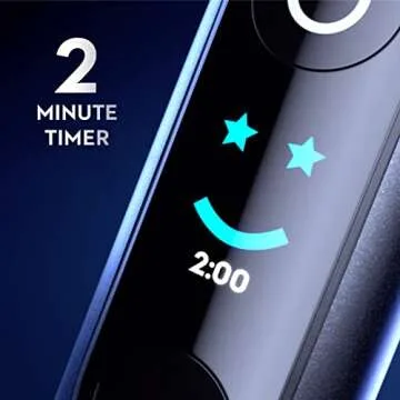 Oral-B iO Deep Clean + Protect Rechargeable Electric Toothbrush, Black with a iO Series 7 Toothbrush, 2 Replacement Brush Heads, and a Charging Travel Case