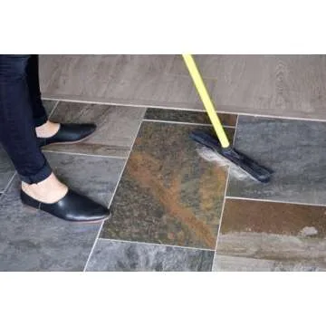 FURemover Pet Hair Broom with Squeegee - Effortless Cleaning