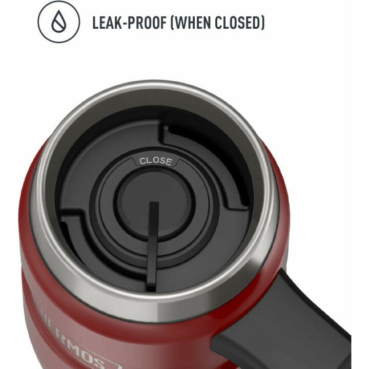 16 Oz THERMOS Rustic Red Travel Mug