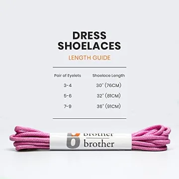 BB BROTHER BROTHER Colored Dress Shoe Laces - 7 Pairs