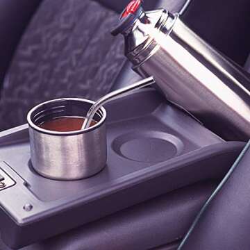 Liffree Set of 16 Stainless Steel Drinking Straws Eco-Friendly Replacement Straws for 30oz 20oz Yeti Rambler, RTIC, Ozark, Trail Tumblers, Metal Drinking Reusable Straws with 2 Cleaning Brushes