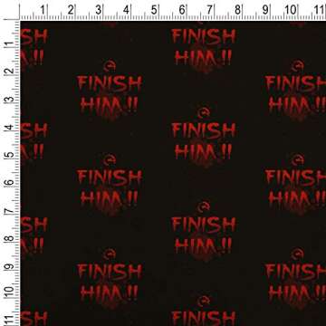 Mortal Kombat Klassic Kraft Roll Gift Wrap - Perfect for Every Gift Occasion