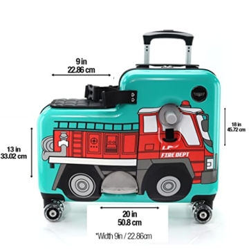 Younglingz Lil Flyer 20" Kid Ride-On Luggage - Travelling Fun