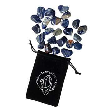 The Chrysalis Stone | Tumbled Stone | Sodalite | 0.75" - 1.25" | 1 Pc