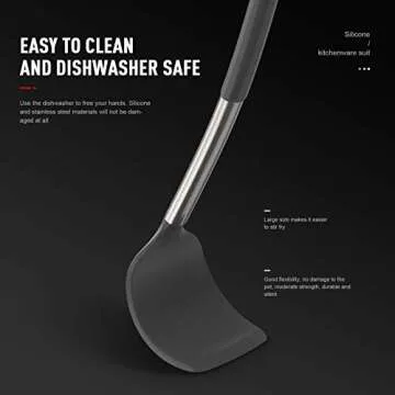 Durable Large Silicone Cooking Utensils Set for Every Kitchen