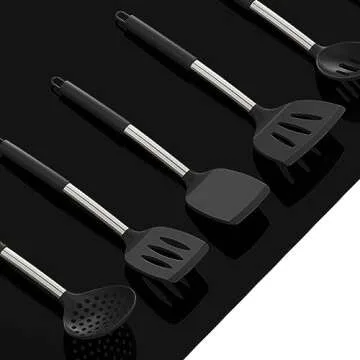 Durable Large Silicone Cooking Utensils Set for Every Kitchen