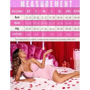 Avidlove Lace Chemise Babydoll for Women - Sleepwear