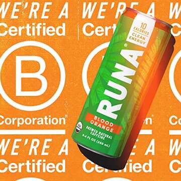 Organic Clean Energy Drink by RUNA | Healthy Choice | 10 Calories