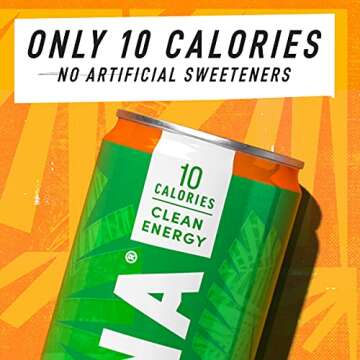 Organic Clean Energy Drink by RUNA | Healthy Choice | 10 Calories
