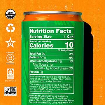 Organic Clean Energy Drink by RUNA | Healthy Choice | 10 Calories