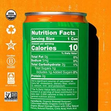 Organic Clean Energy Drink by RUNA | Healthy Choice | 10 Calories