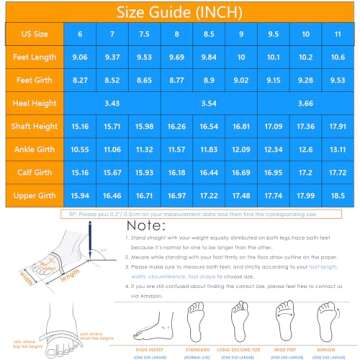 GENSHUO Elegant Pointed Toe Knee High Heel Boots