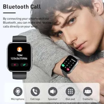2025 Smart Watch for All - Fitness Tracker & Bluetooth Calling