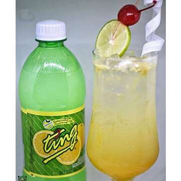 Ting Lightly Carbonated Soda, 20 Oz, (Pack of 24)