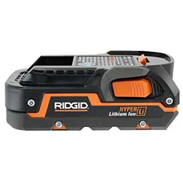 Ridgid 18V Lithium-Ion Battery with Fuel Gauge