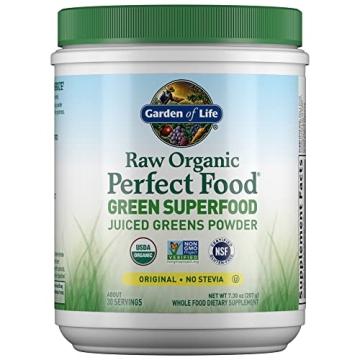 Organic Green Superfood Powder for Energy & Detox
