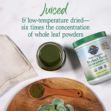 Organic Green Superfood Powder for Energy & Detox
