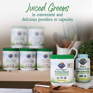 Organic Green Superfood Powder for Energy & Detox