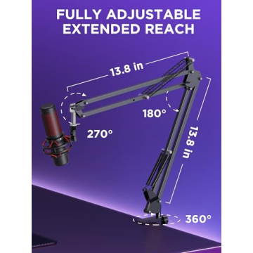 InnoGear Mic Stand for Blue Yeti: All-In-One Recording Solution