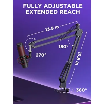 InnoGear Mic Stand for Blue Yeti: All-In-One Recording Solution