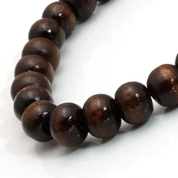 MILAKOO Wooden Beaded Bracelets - 5 Pcs Set for All