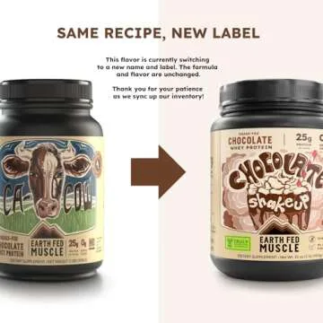 Earth Fed Muscle Whey Protein Powder - Clean Ingredients 2lb