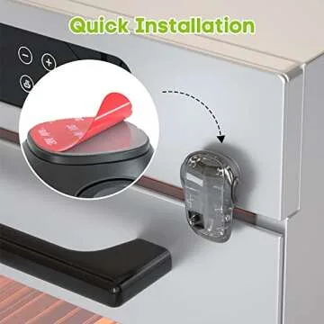 SAFELON Baby Safety Oven Door Lock for Toddler Protection
