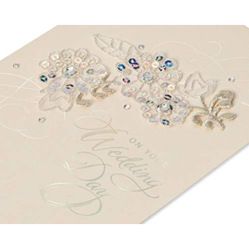 Papyrus Wedding Card - Elegant Beautiful Day