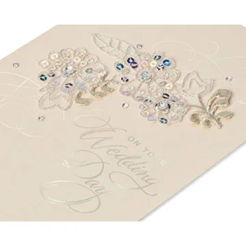 Papyrus Wedding Card - Elegant Beautiful Day