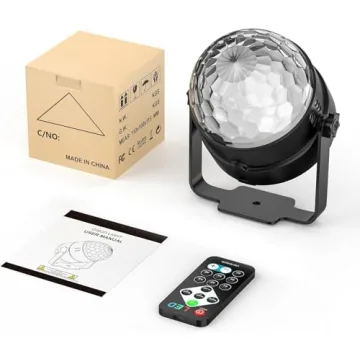 Vibrant Disco Ball Light for Parties and Karaoke Fun