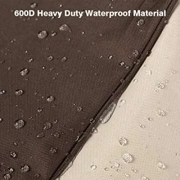 Vailge Waterproof Chaise Lounge Cover - 600D Heavy Duty