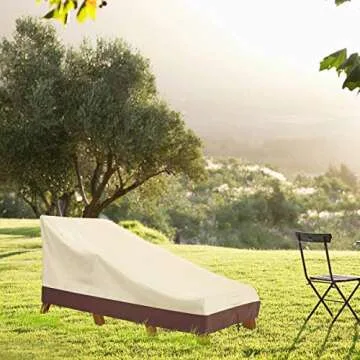 Vailge Waterproof Chaise Lounge Cover - 600D Heavy Duty