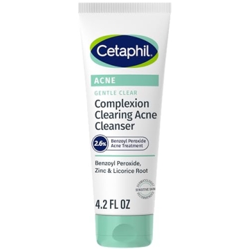 Cetaphil Gentle Clear Complexion Cleanser 4.2oz - Soothing Acne Solution