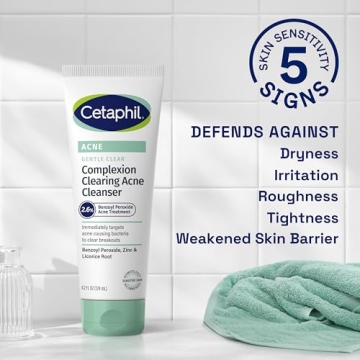Cetaphil Gentle Clear Acne Cleanser 4.2oz