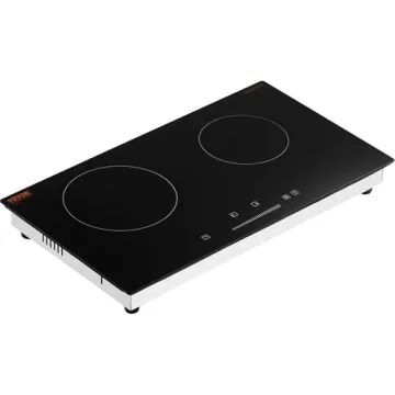 VEVOR Electric Cooktop - 24in Radiant Dual Burner