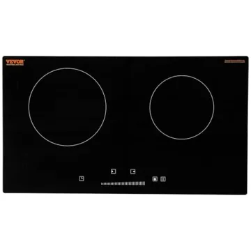 VEVOR Electric Cooktop - 24in Radiant Dual Burner