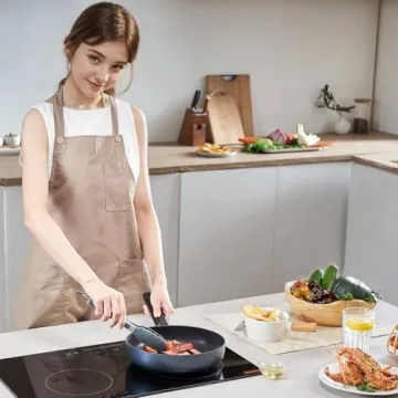 VEVOR Electric Cooktop - 24in Radiant Dual Burner