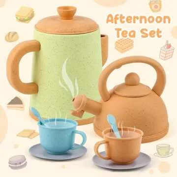 Pretend Play Kitchen Accessories Set for Toddlers 3-5 Years